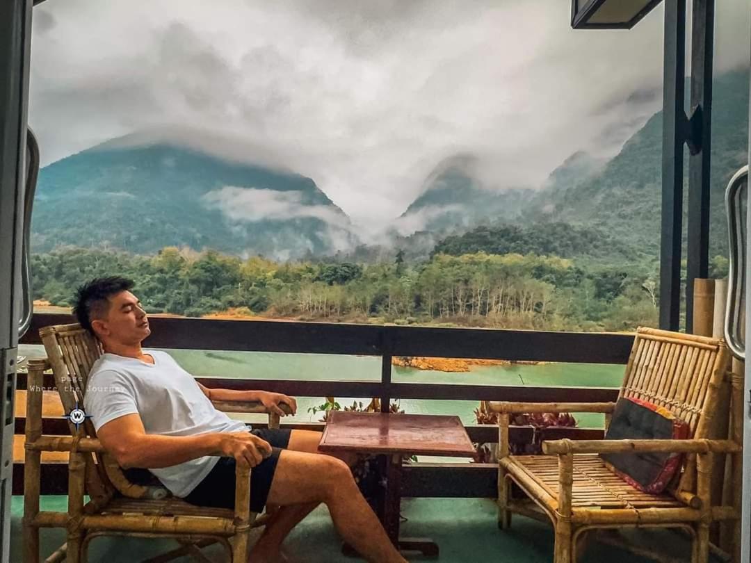 Ning Ning Guesthouse Muang Ngoi Eksteriør bilde