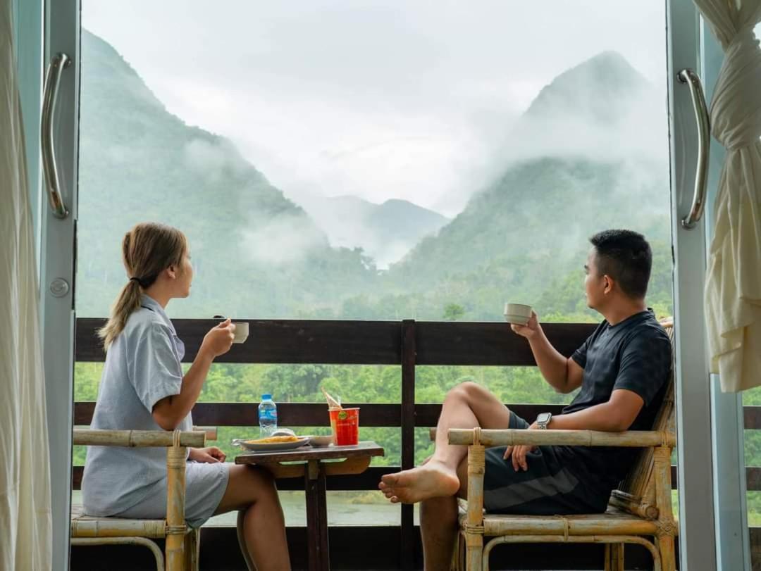 Ning Ning Guesthouse Muang Ngoi Rom bilde
