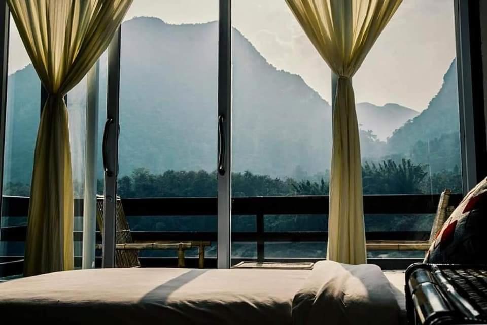 Ning Ning Guesthouse Muang Ngoi Eksteriør bilde
