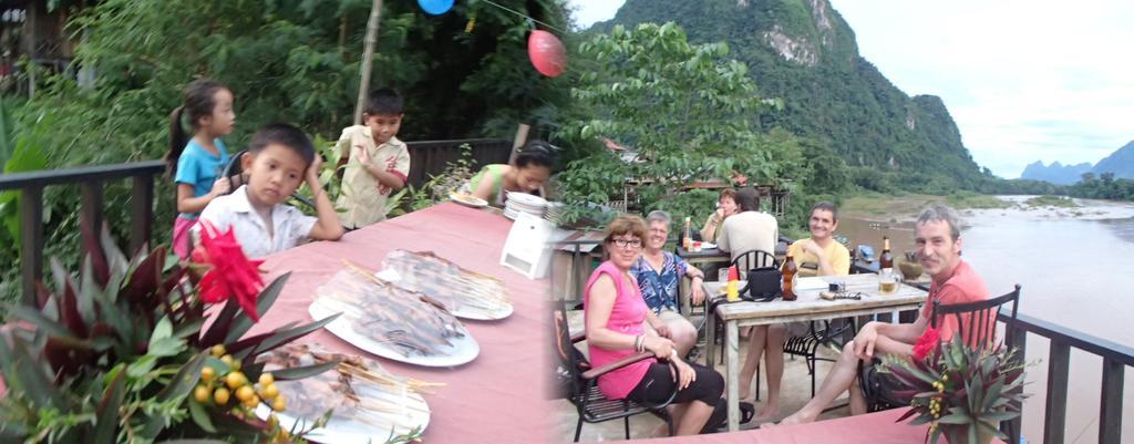 Ning Ning Guesthouse Muang Ngoi Eksteriør bilde